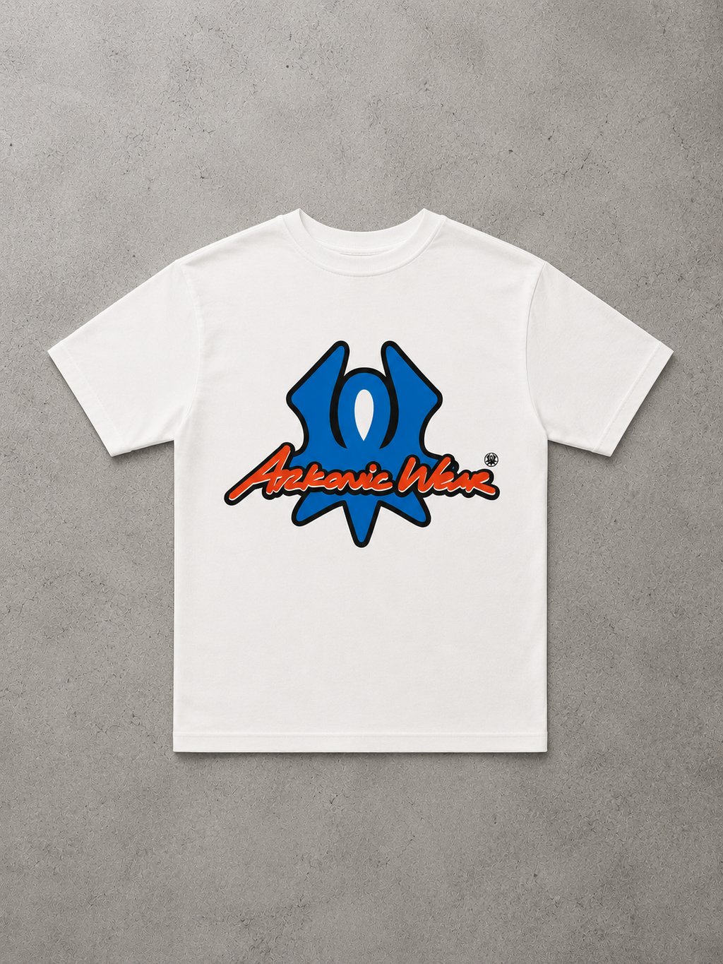Blue AK alien tee