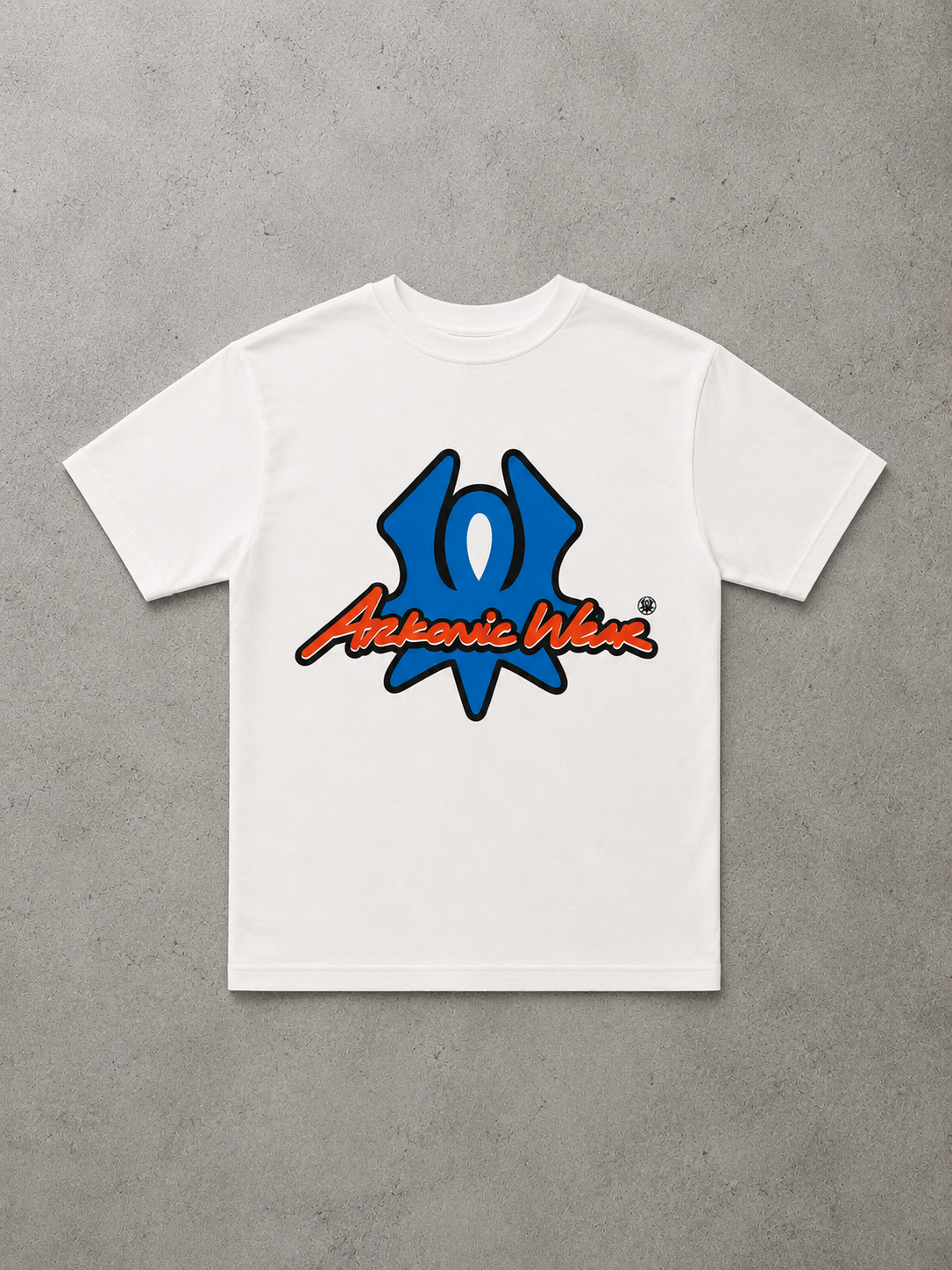 Blue AK alien tee
