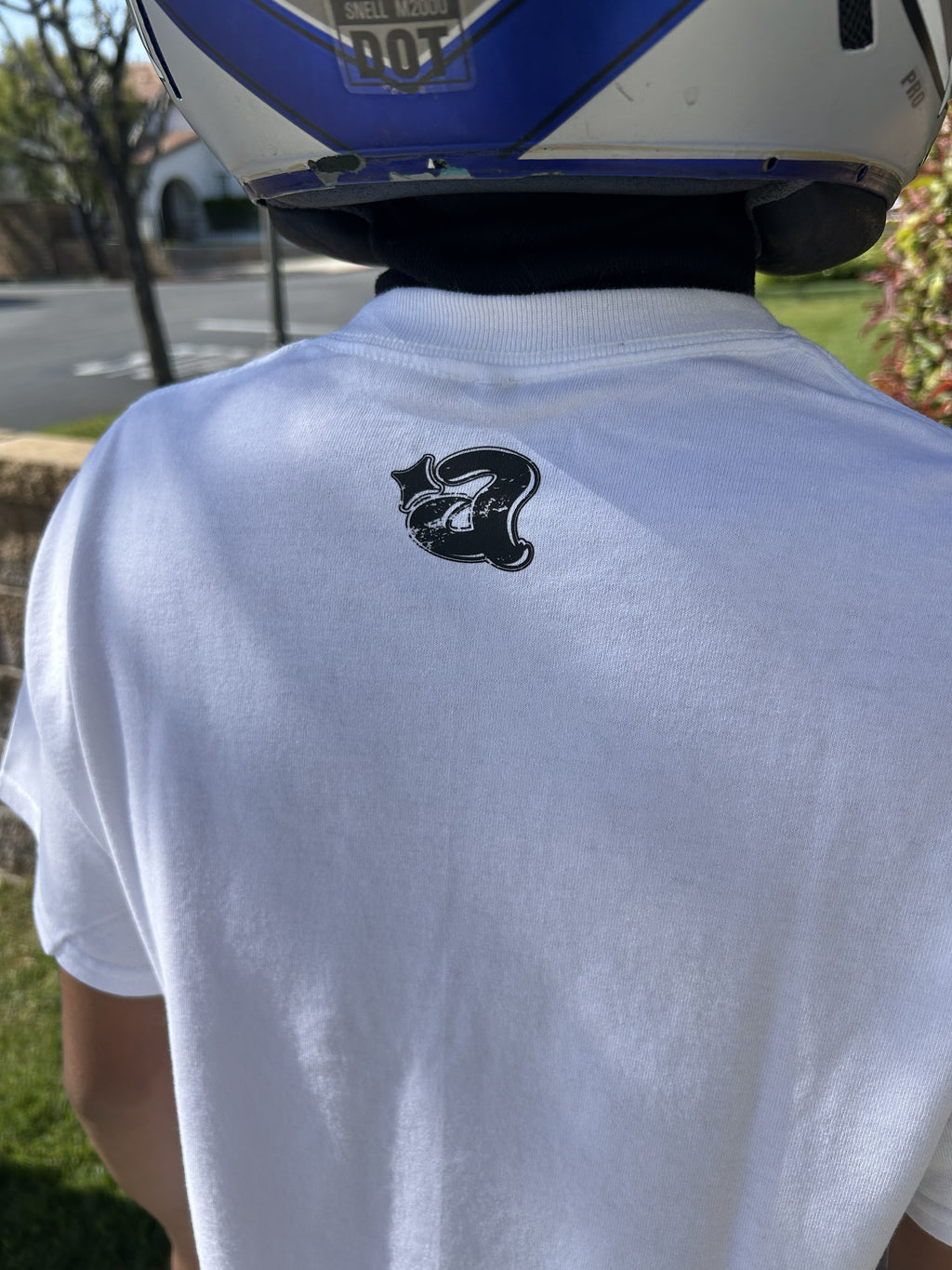 Arkonic tee - black and white.