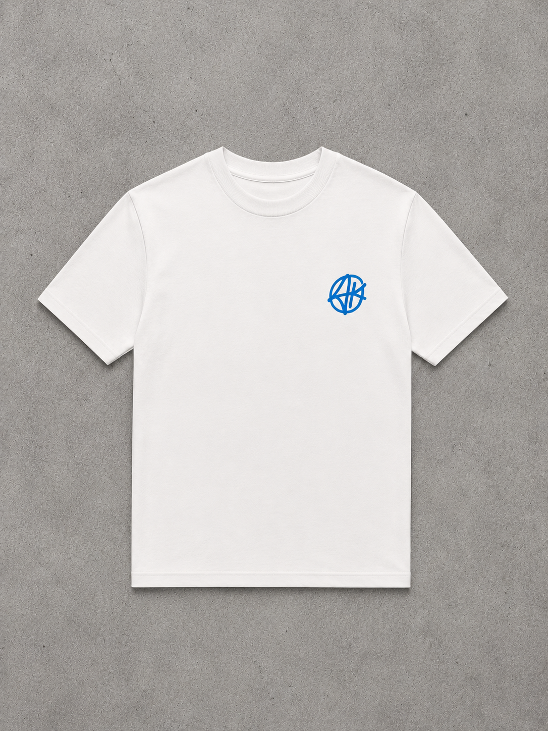Blue AK alien tee