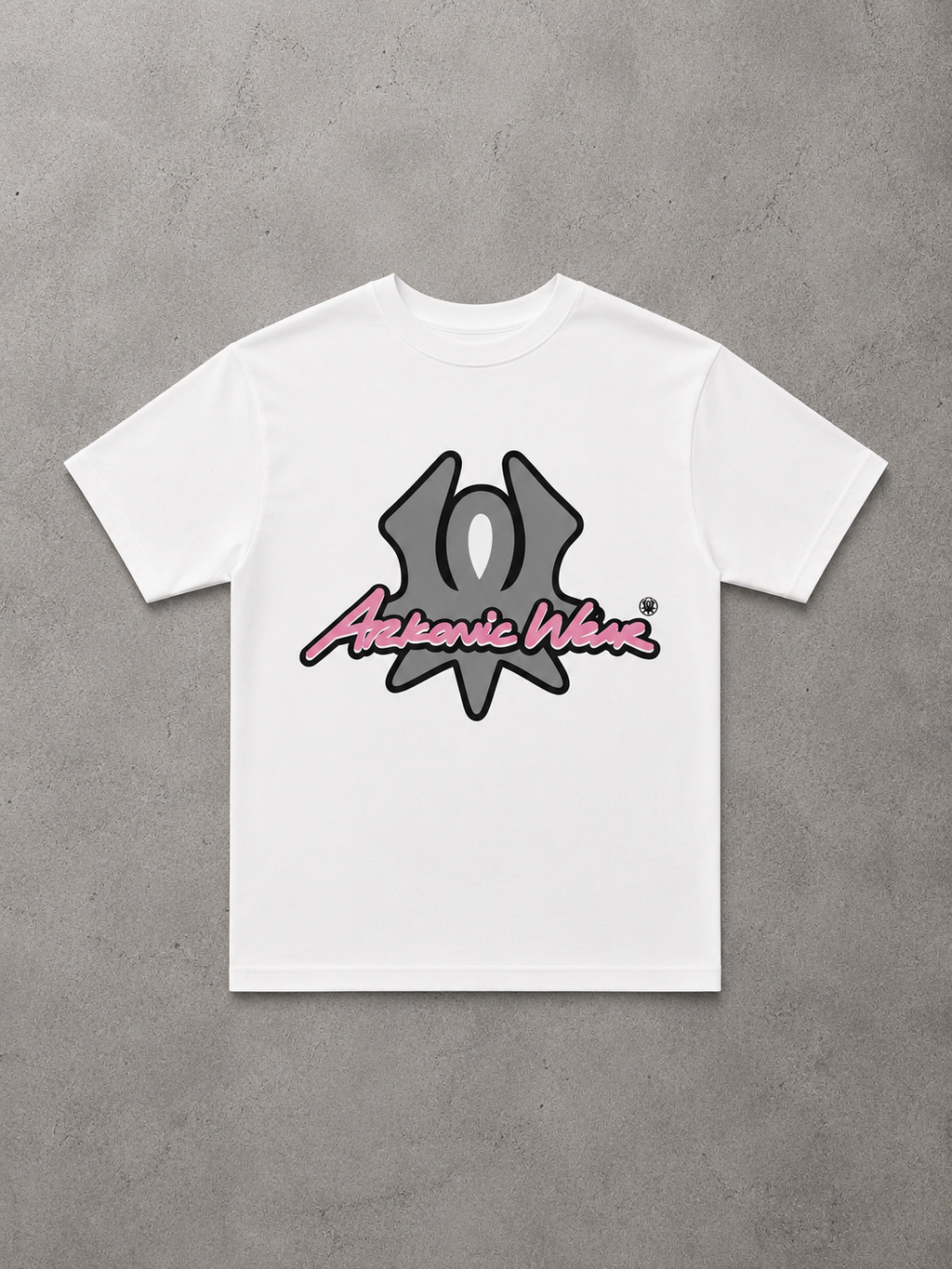 Grey AK alien tee